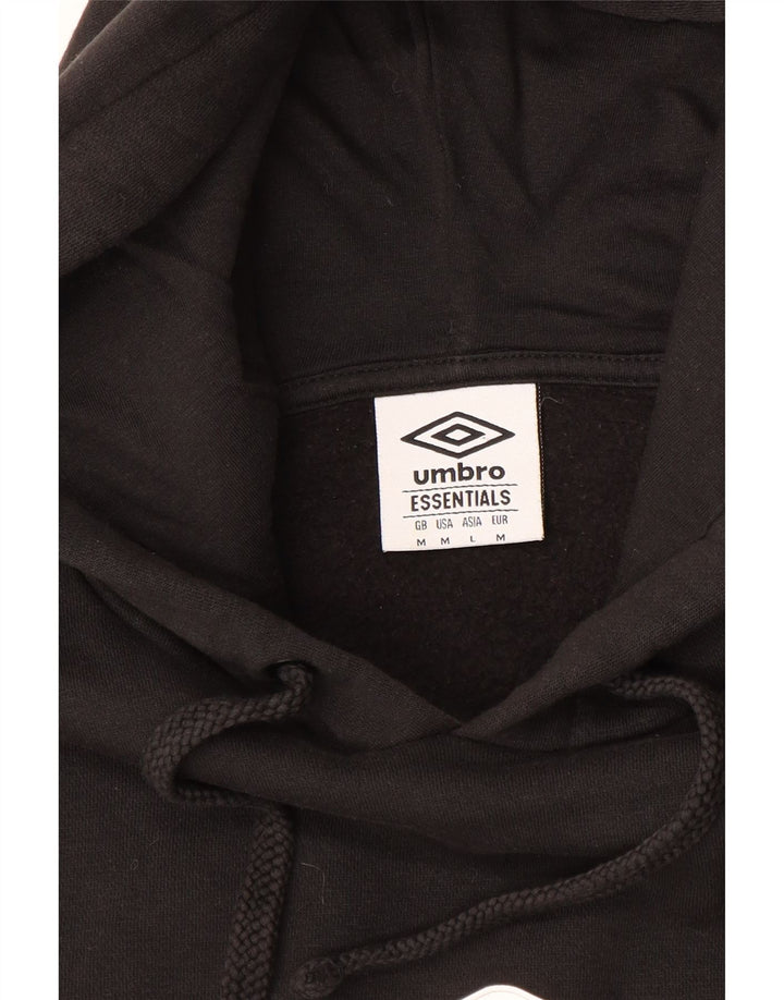 Umbro Herre Grafisk Hættetrøje Jumper Medium Sort