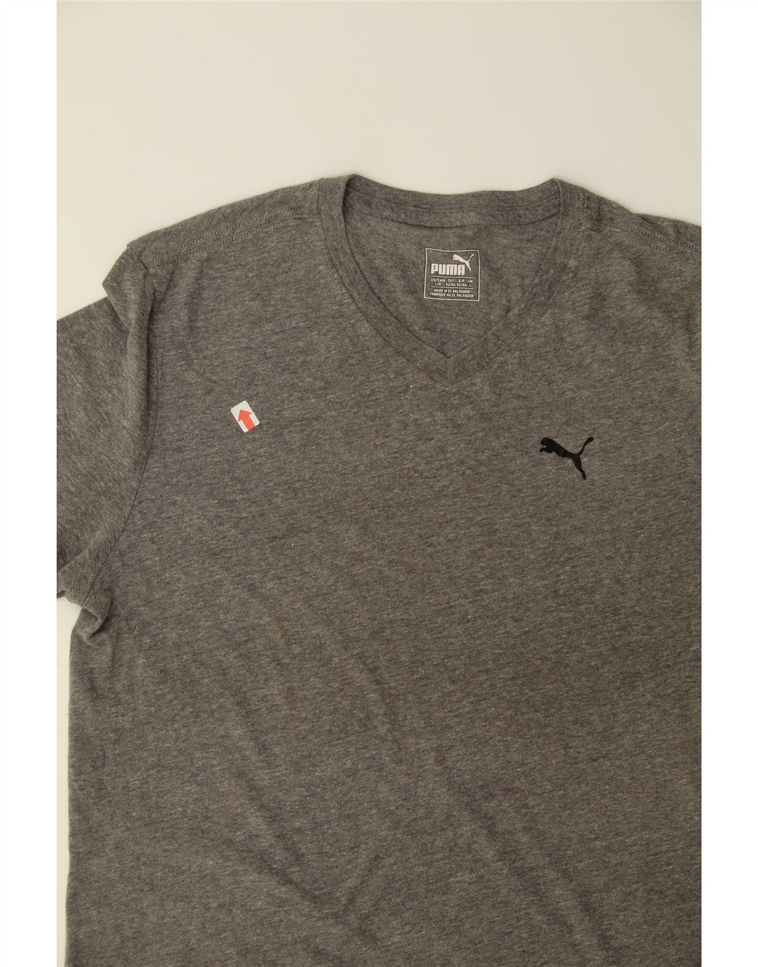 PUMA Mens T-Shirt Top Large Grey Cotton Vintage Puma and Second-Hand Puma from Messina Hembry 