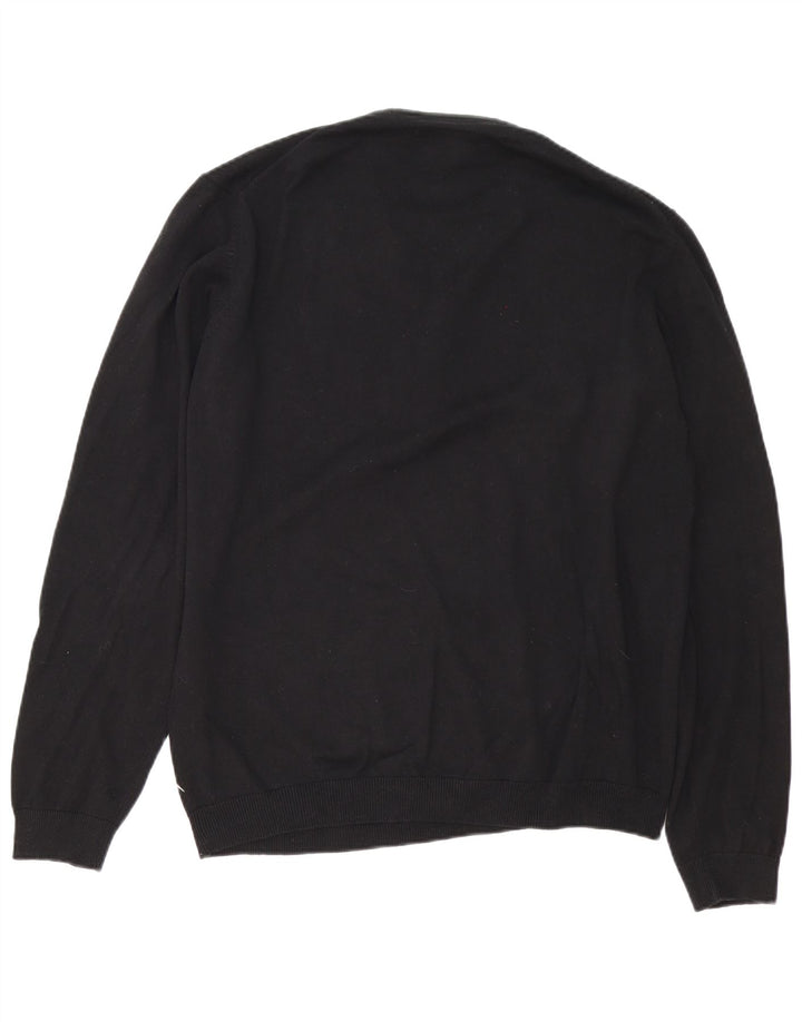 Angelo Litrico Herre V-hals sweater XL Sort