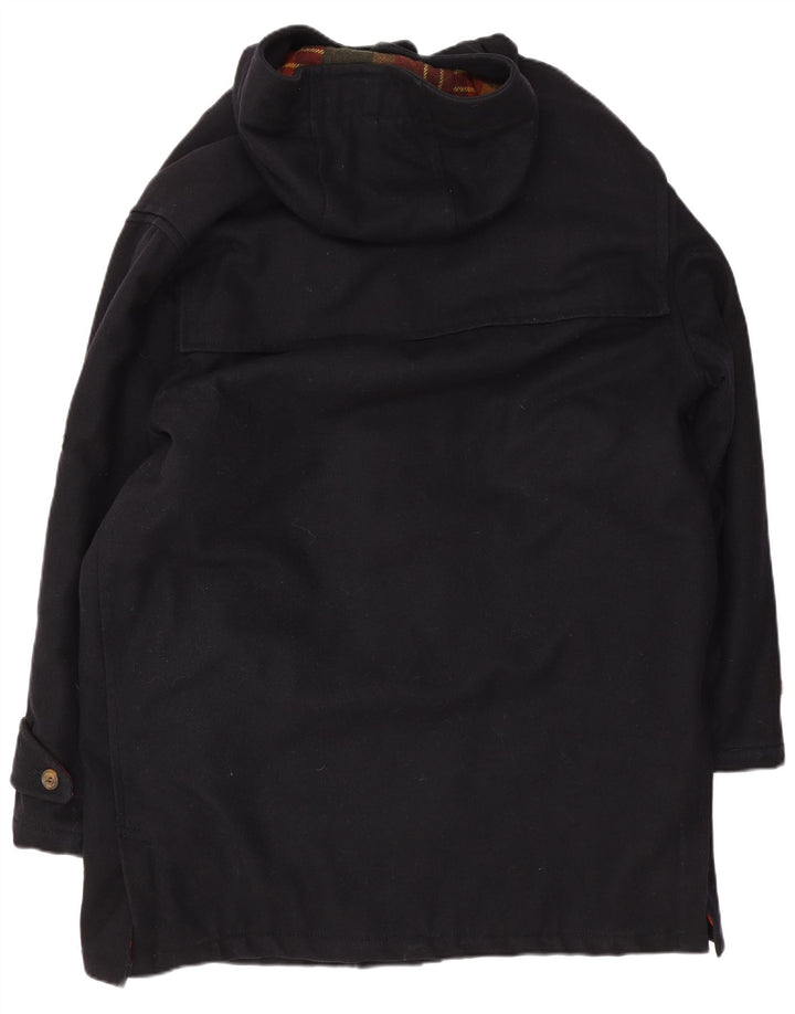 Ivy Oxford Herre Hooded Duffle Coat IT 54 2XL Sort Polyester