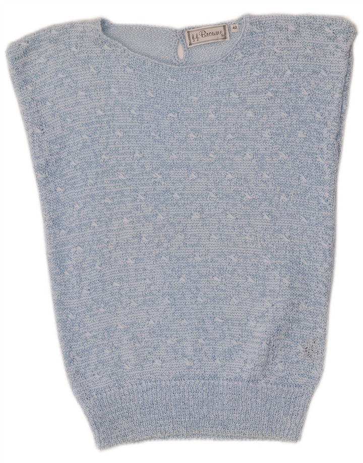 J.J. Browne Dame Vest Tank Top EU 42 Large Blue Flecked Polyester