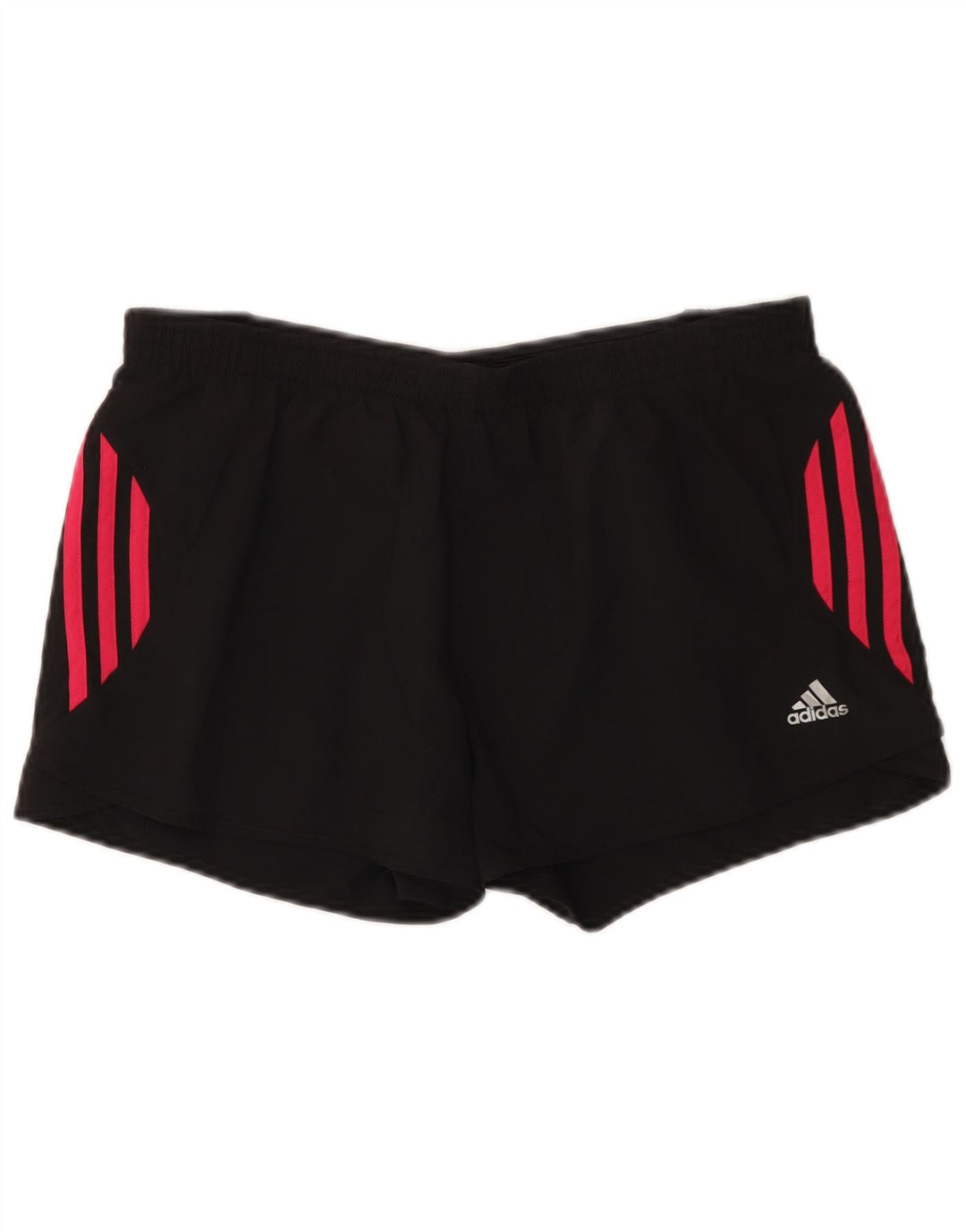 Adidas Womens Climacool Sports Shorts UK 12 Medium Black Polyester