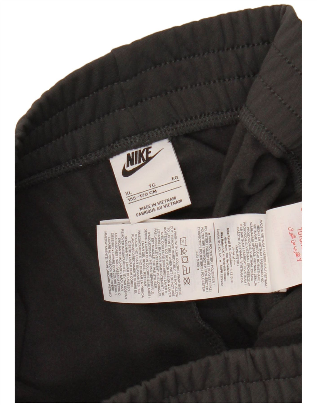 Nike Boys træningsdragt Bukser Joggers 13-14 år XL Grå Polyester