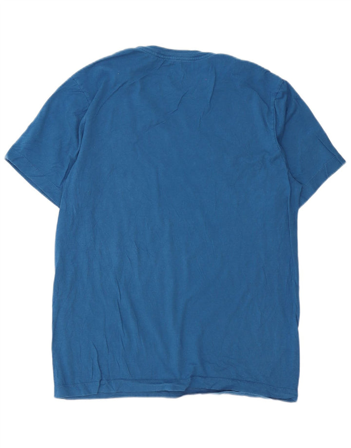 Nike T-shirt top til mænd, lille blå bomuld