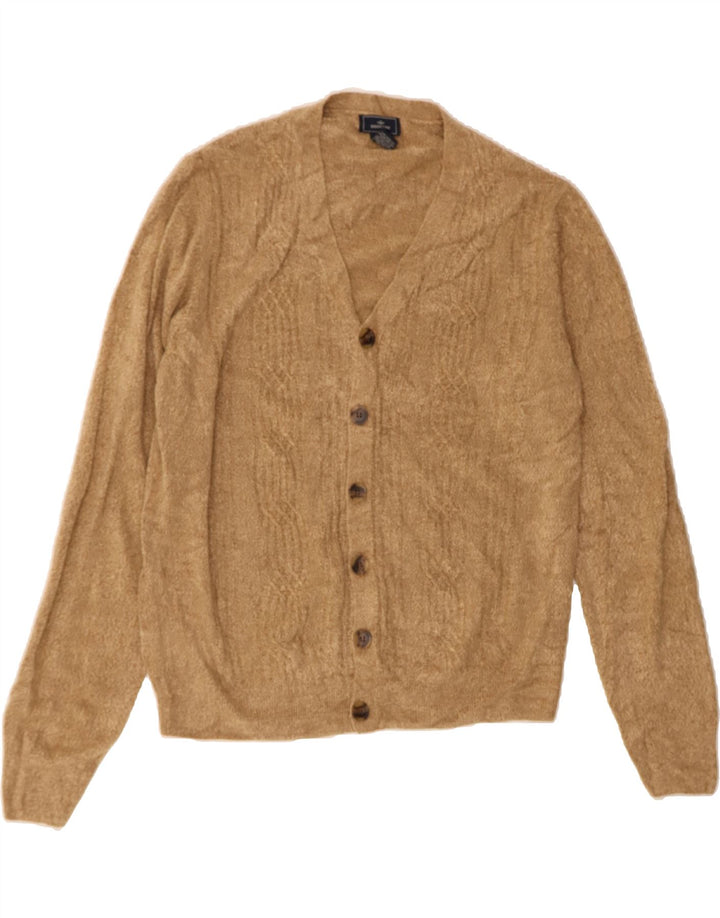 DOCKERS Mens Cardigan Sweater Large Brown Acrylic Vintage Dockers and Second-Hand Dockers from Messina Hembry 