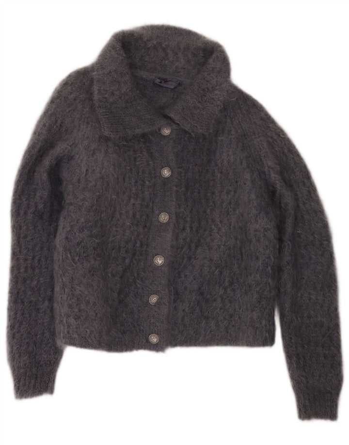 Vintage dame cardigan sweater UK 14 Large Grå