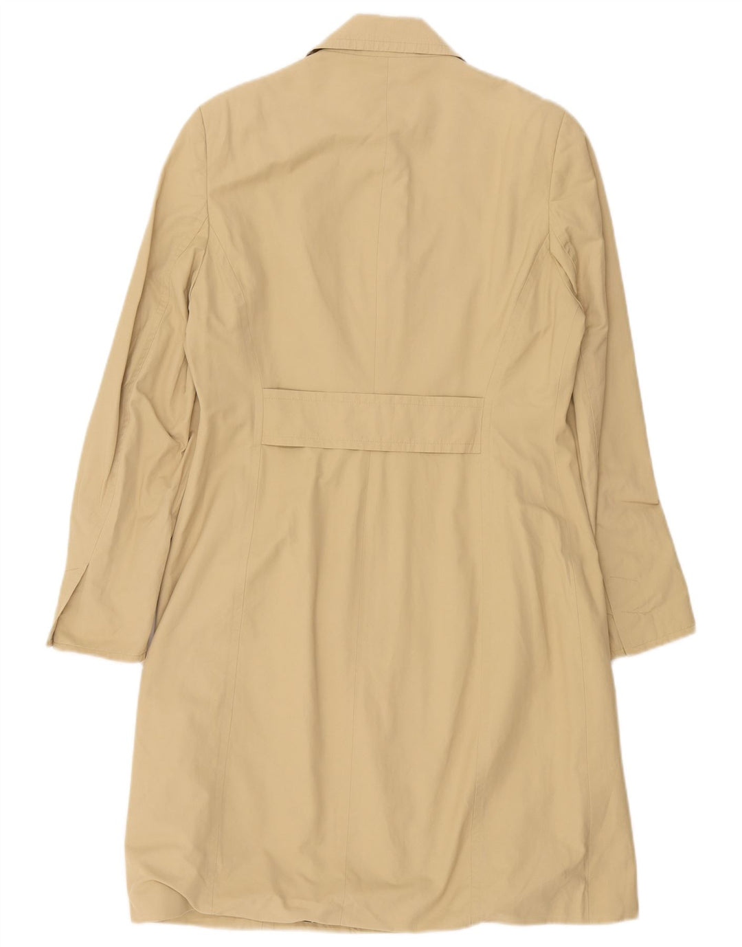 Quin And Donnelly Womens Trench Coat UK 14 Medium Beige Bomuld