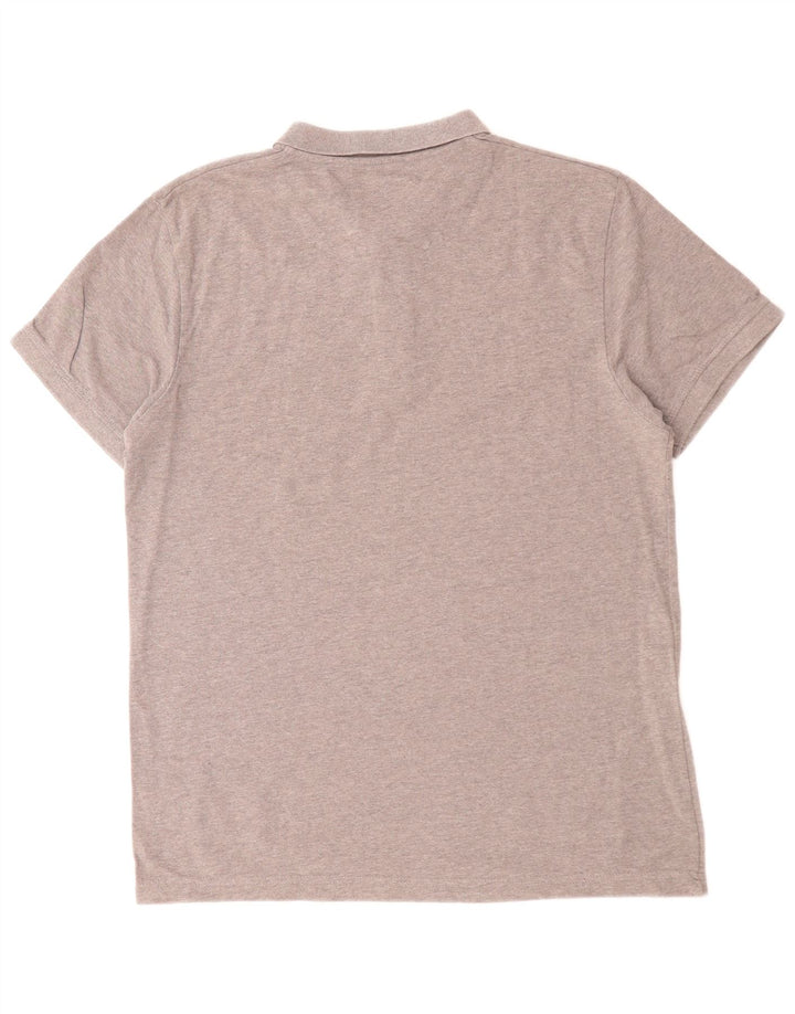 RIFLE Herre poloshirt XL Grå Bomuld