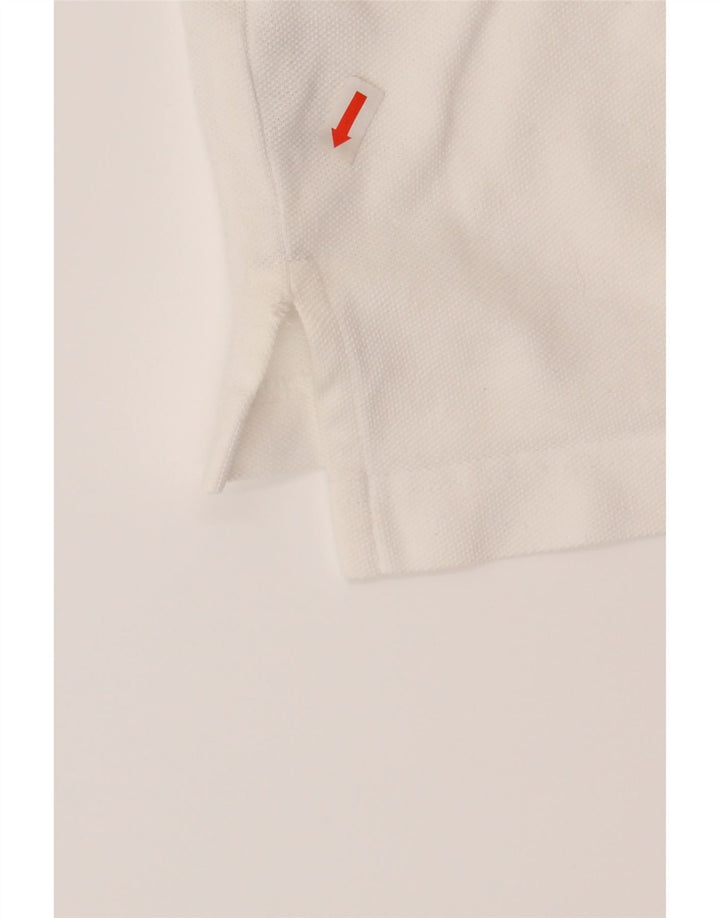 TOMMY HILFIGER Mens Polo Shirt 2XL White Cotton Vintage Tommy Hilfiger and Second-Hand Tommy Hilfiger from Messina Hembry 
