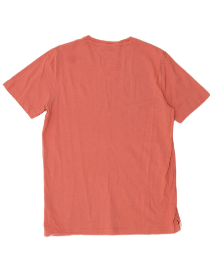 Besætningstøj Herre T-shirt Top Medium Pink Bomuld