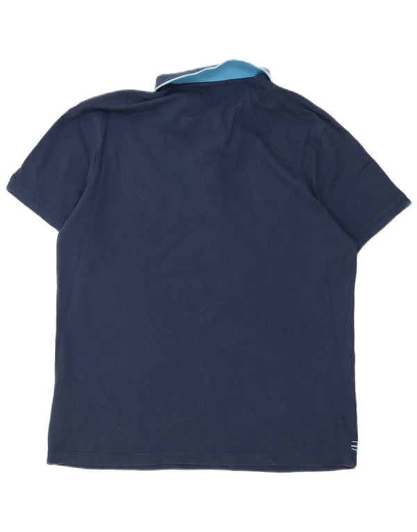 Gas Polo Shirt til mænd XL Marineblå Bomuld