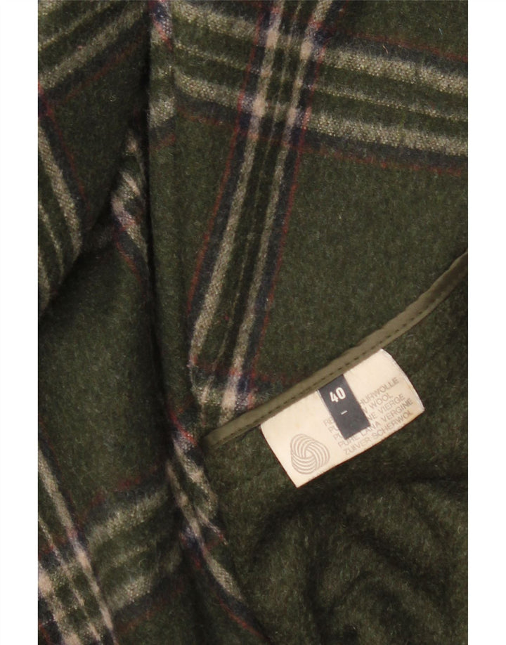 Salko Dame Overfrakke EU 40 Medium Khaki Ny Uld