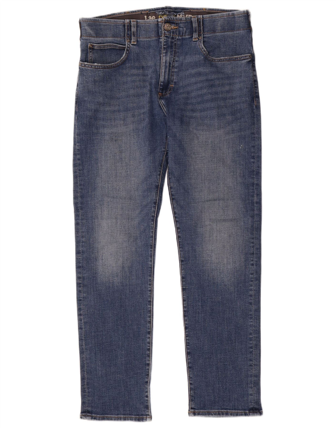 Lee Mens Extreme Motion Slim Jeans W36 L32 Blå Bomuld