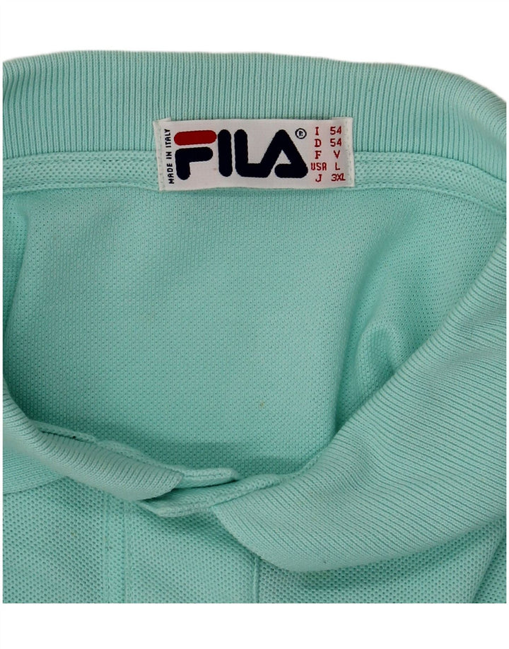 FILA Poloshirt til mænd IT 54 XL Turkis
