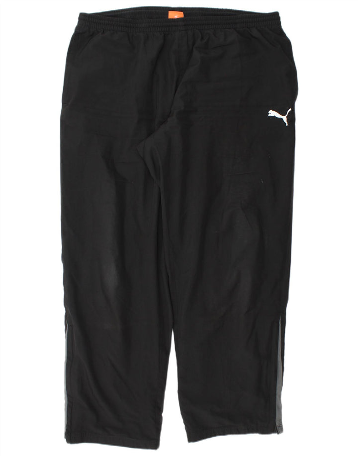 Puma Træningsdragtsbukser til mænd 2XL Sort Polyester