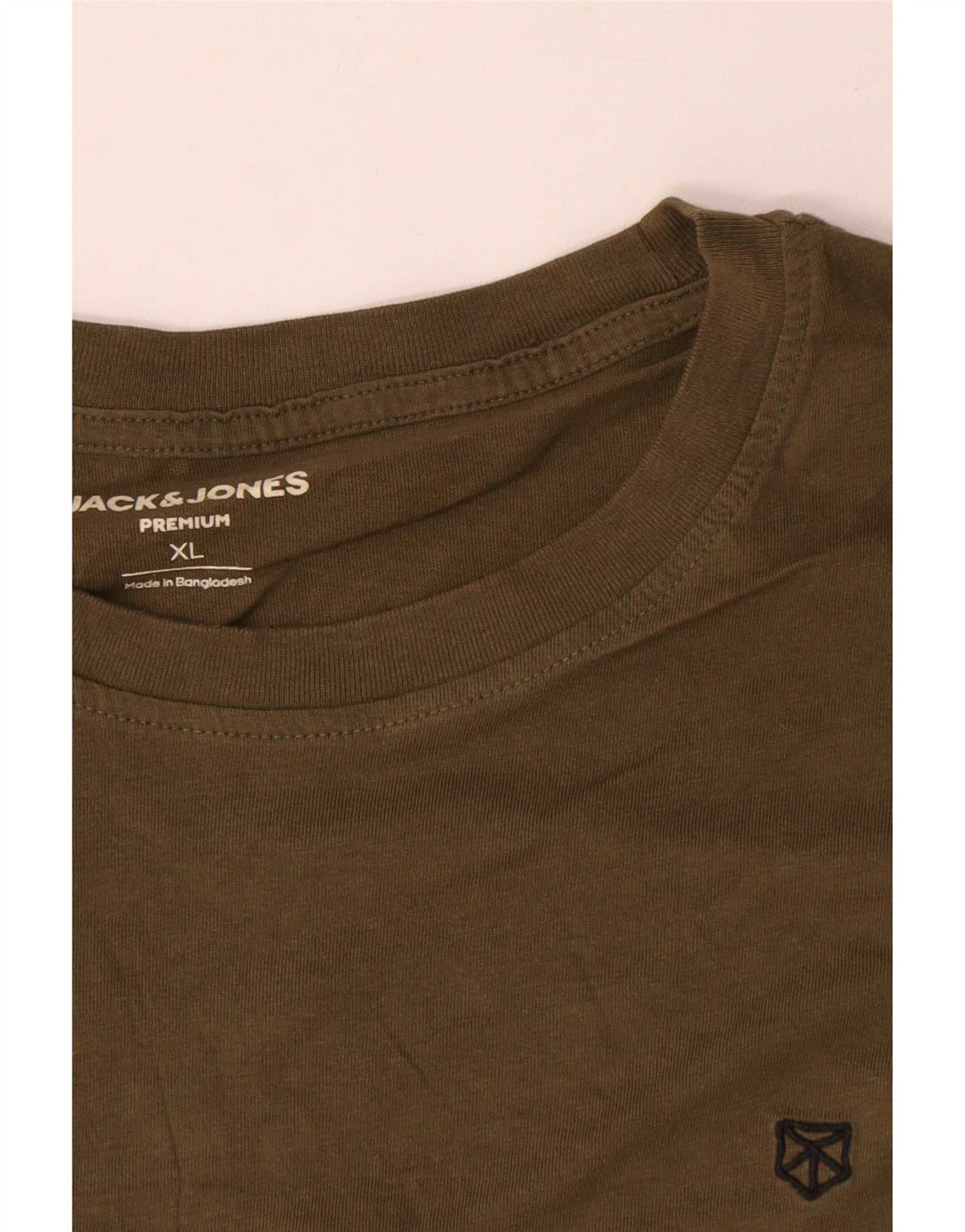 Jack & Jones Herre T-Shirt Top XL Khaki