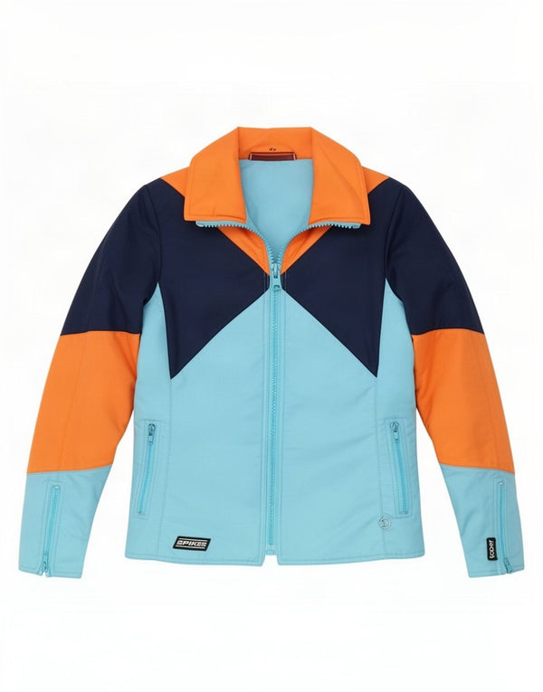 MC Gregor Dame Skijakke EU 40 Medium Blue Colourblock