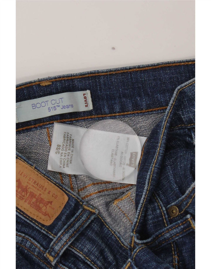 Levi's Dame 515 Bootcut Jeans US 8 Medium W32 L29 Blå Bomuld