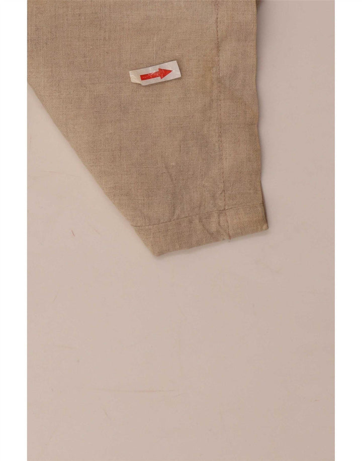 Zara Herre Overfrakke UK 40 Large Beige