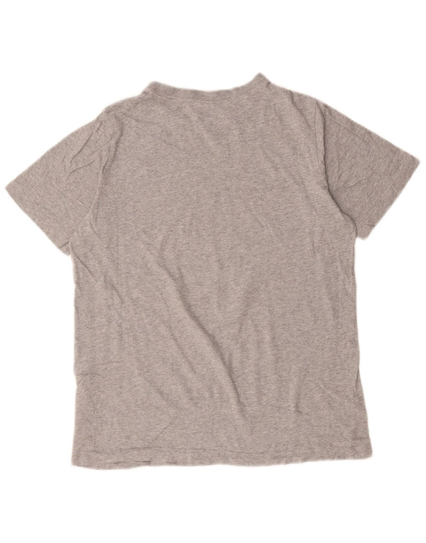 Nike Boys Graphic T-Shirt Top 13-14 Years XL Grey Flecked Cotton