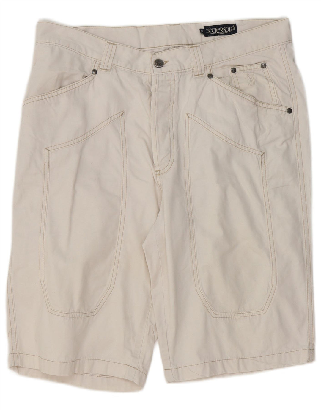 Jeckerson Herre Bermuda Shorts W36 Large White