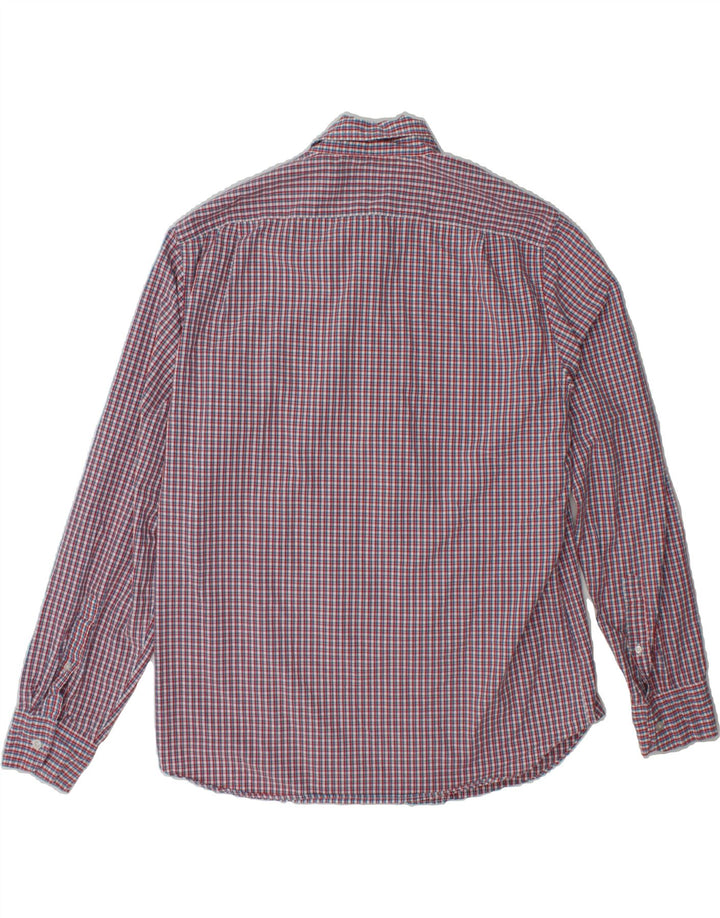 J. CREW Mens Shirt Large Red Check Cotton Vintage J. Crew and Second-Hand J. Crew from Messina Hembry 