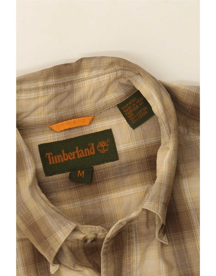 Timberland Herre Flanelskjorte Medium Khaki Ternet Bomuld