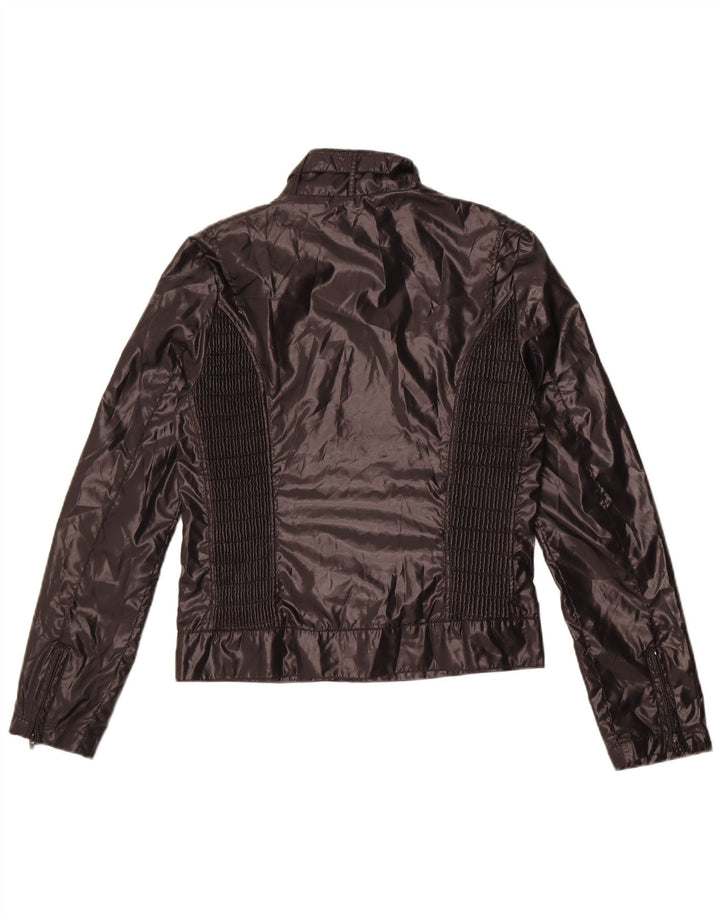 Rifle Womens Utility Jacket UK 12 Medium Black Polyester