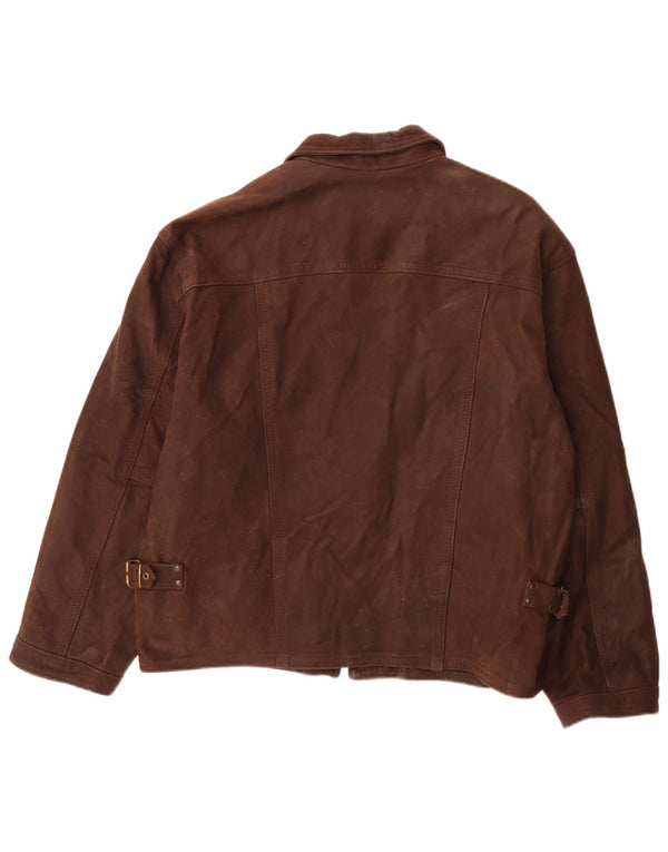 Vintage herre læderjakke UK 40 Large Brown