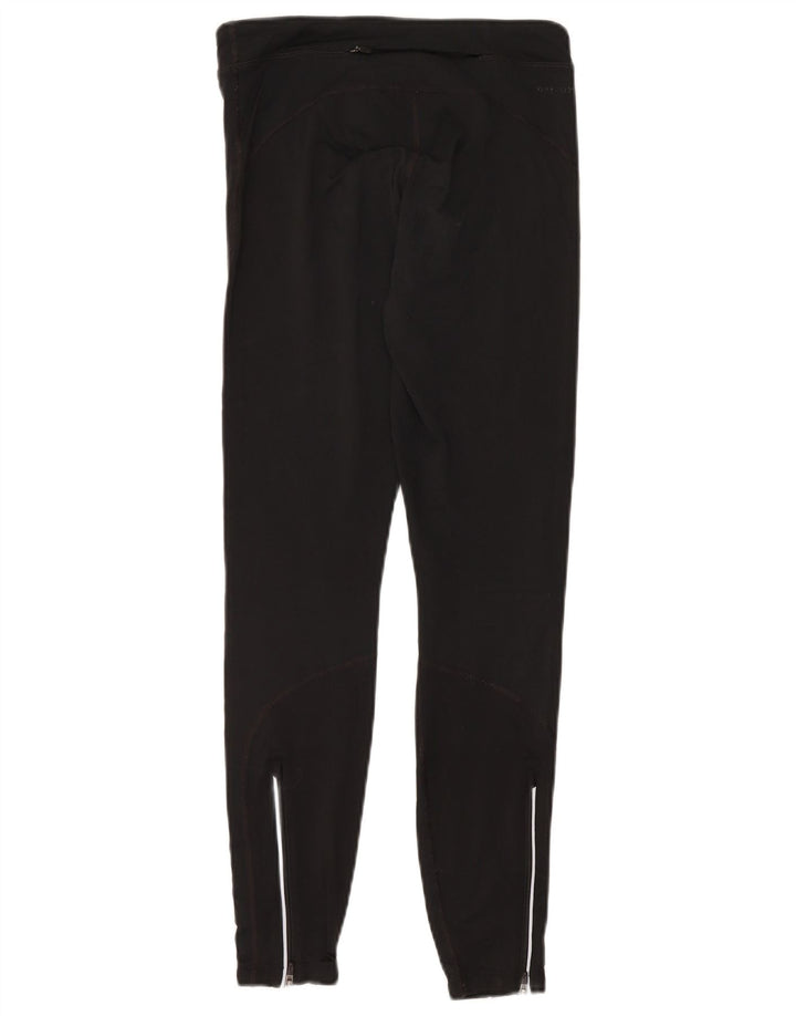 NIKE Dame Dri Fit Leggings UK 4 XS sort polyester