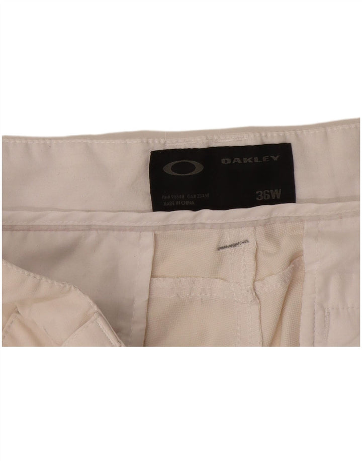 Oakley Herre Chino Shorts W36 Large Off White