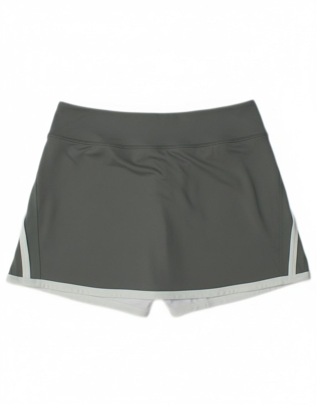 Nike Womens Dri Fit Skort UK 14 Large Grey Colourblock Polyester