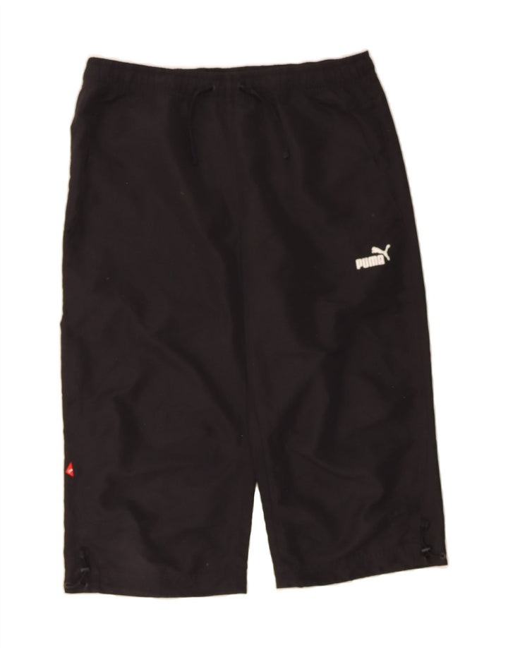 PUMA Mens Bermuda Sport Shorts Medium  Black Vintage Puma and Second-Hand Puma from Messina Hembry 