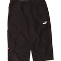 PUMA Mens Bermuda Sport Shorts Medium  Black Vintage Puma and Second-Hand Puma from Messina Hembry 