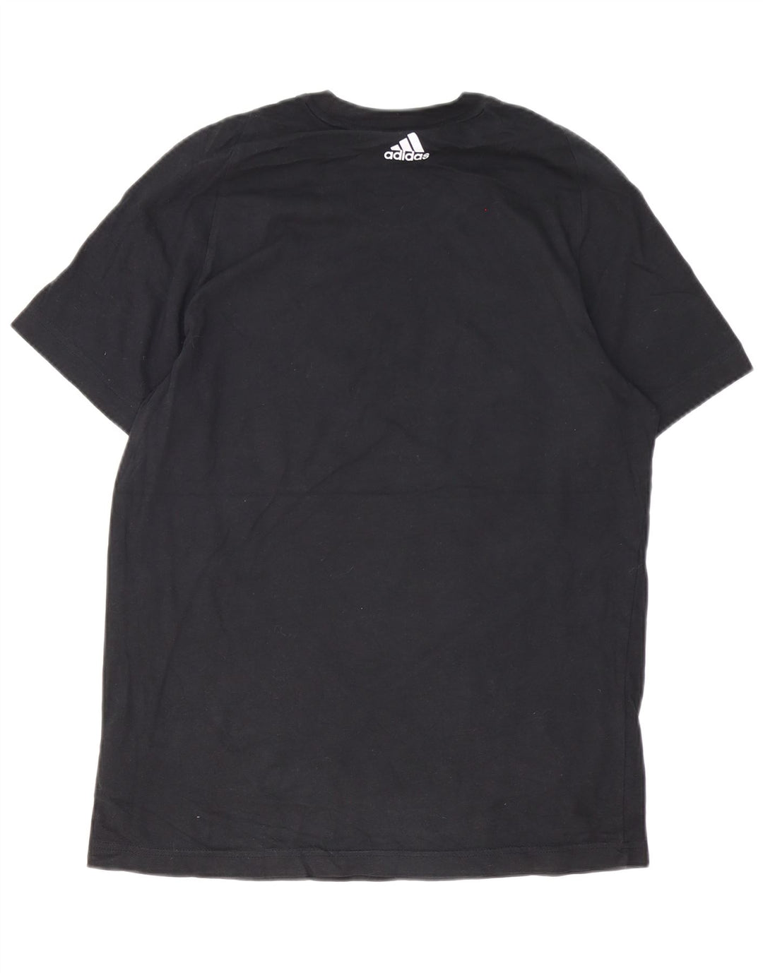 Adidas Herre grafisk T-shirt Top Medium Sort Bomuld