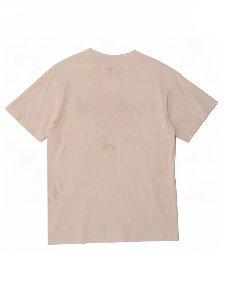 Hard Rock Cafe Herre Florence Grafisk T-Shirt Top Medium Off White Bomuld