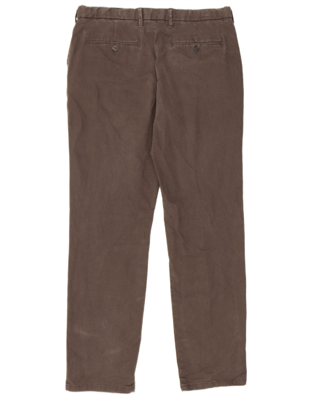 Marks & Spencer Herre Regular Fit Chinobukser W36 L33 Grå Bomuld