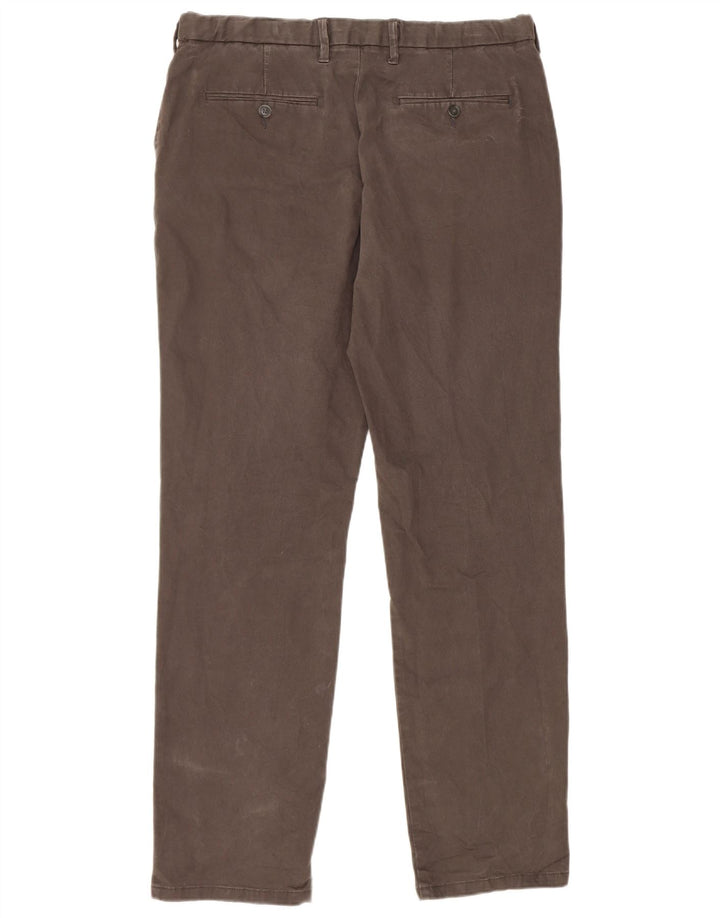 Marks & Spencer Herre Regular Fit Chinobukser W36 L33 Grå Bomuld