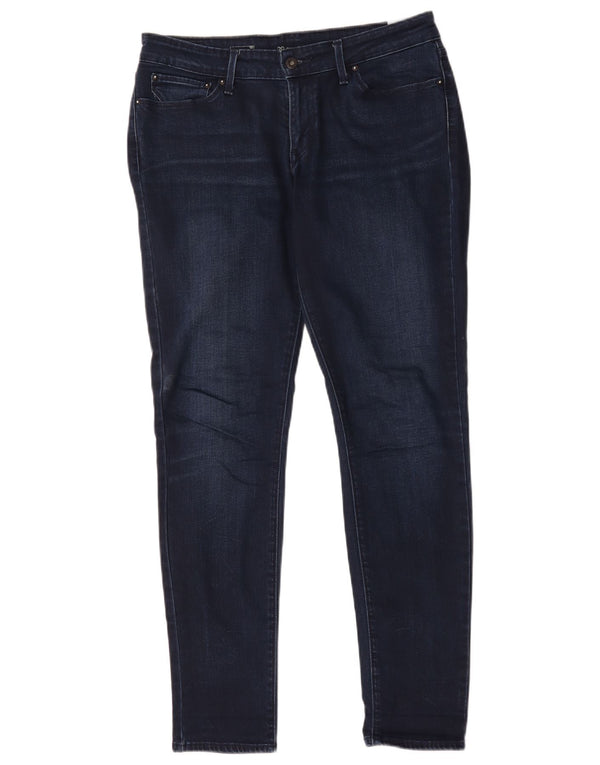 Levi's Skinny Jeans til kvinder W29 L32 Marineblå bomuld