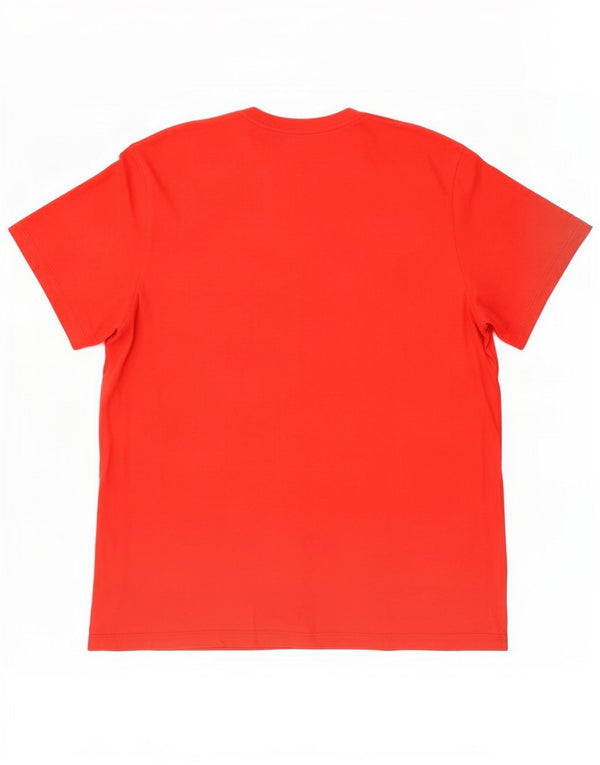 Nike herre T-shirt top XL rød bomuld