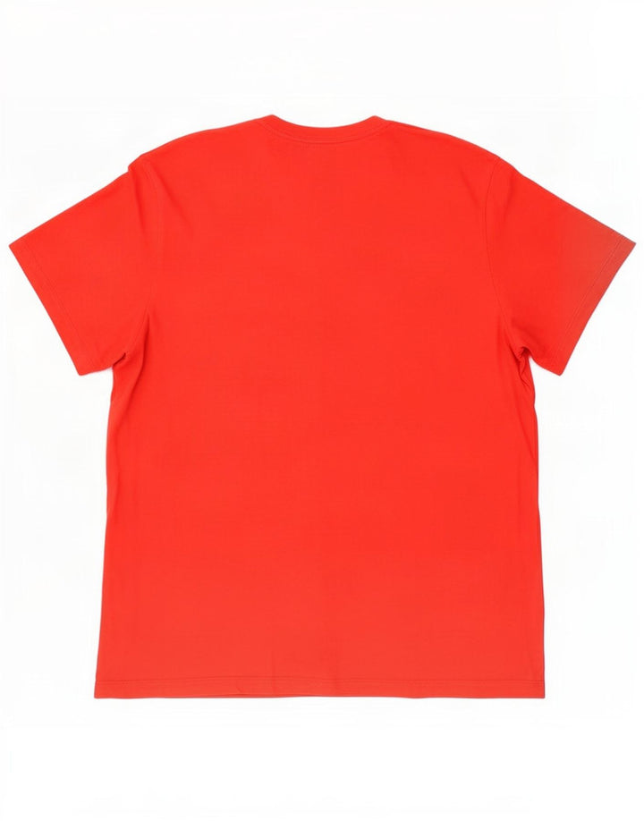 Nike herre T-shirt top XL rød bomuld
