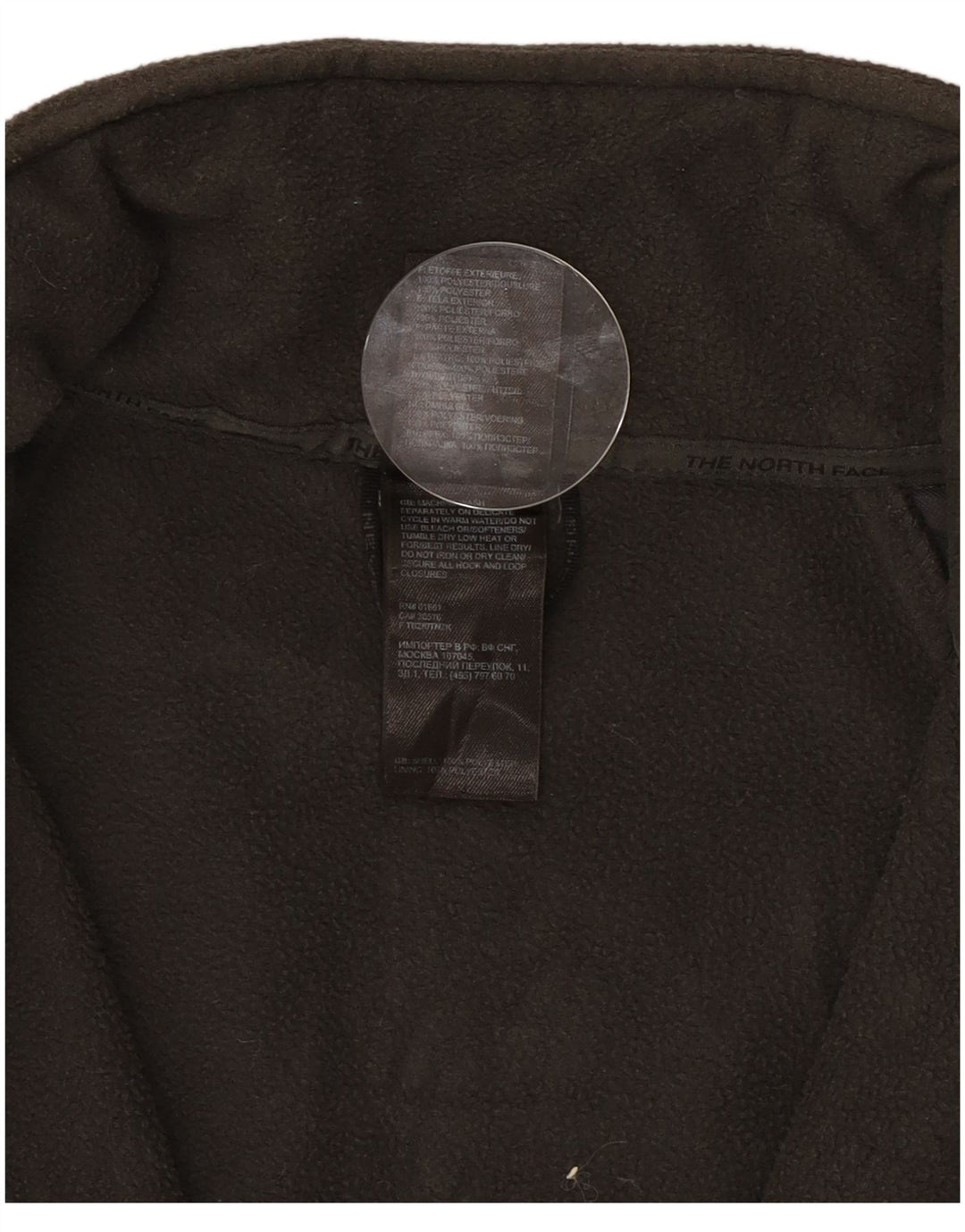 The North Face Herre Fleecejakke UK 36 Lille Grå Polyester