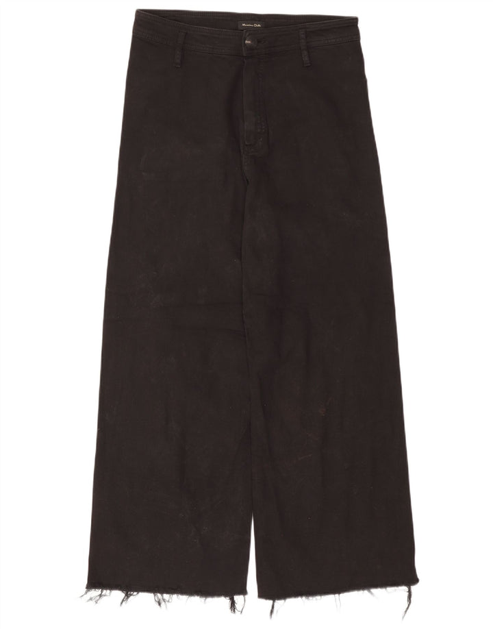 Massimo Dutti Dame Casual Bukser EU 40 Medium W30 L27 Sort Bomuld