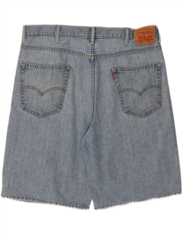LEVI'S Mens 550 Denim Shorts W40 XL Blue Vintage Levi's and Second-Hand Levi's from Messina Hembry 