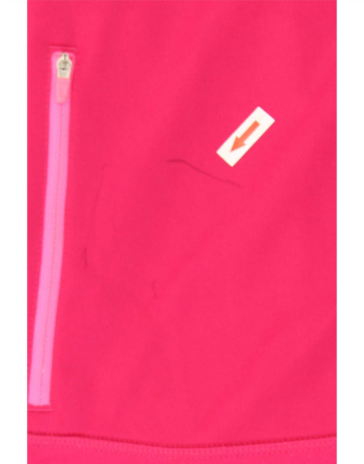 Nike Therma-Fit træningsdragt topjakke UK 12 Medium Pink Polyester