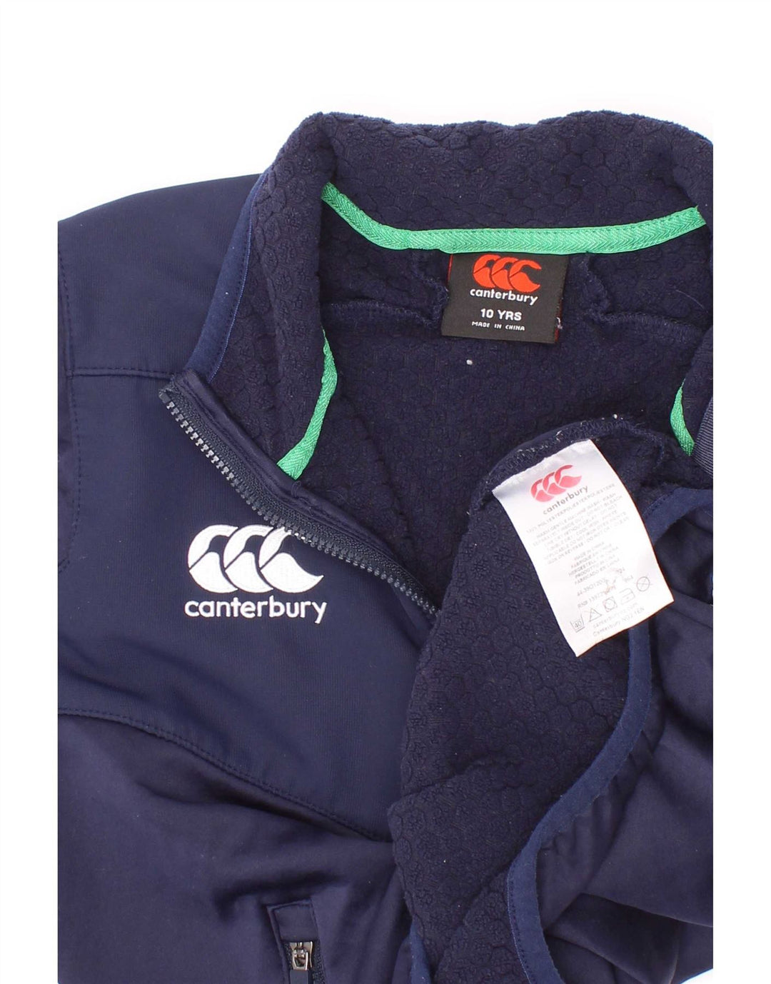 Canterbury Boys IRFU Graphic Sweatshirt Jumper 9-10 år Navy Blue
