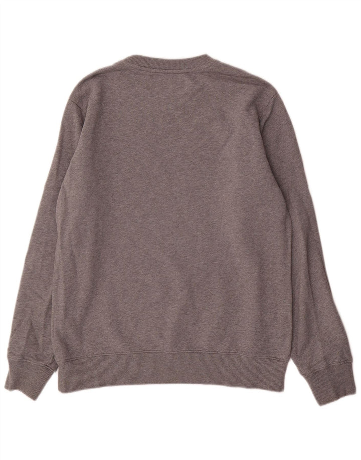 Calvin Klein Jeans Herre Grafisk Sweatshirt Jumper Medium Grå Flecked