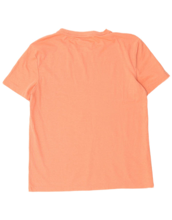 Calvin Klein Herre T-Shirt Top Medium Orange Bomuld