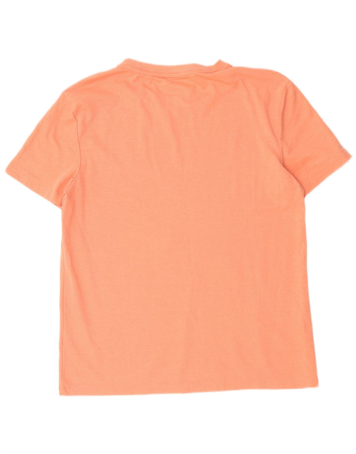 Calvin Klein Herre T-Shirt Top Medium Orange Bomuld