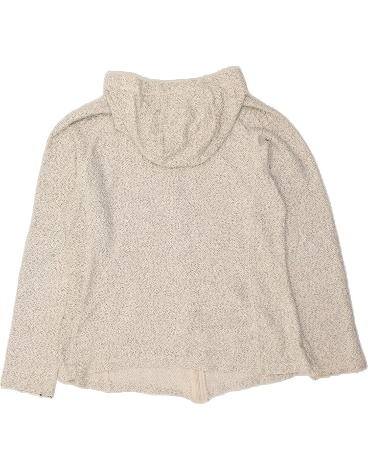 MOUNTAIN WAREHOUSE Womens Zip Hoodie Sweater UK 12 Medium Grey Flecked Vintage Mountain Warehouse and Second-Hand Mountain Warehouse from Messina Hembry 